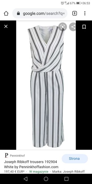 Kombinezon Joseph Ribkoff 192904, rozm , 12, 14