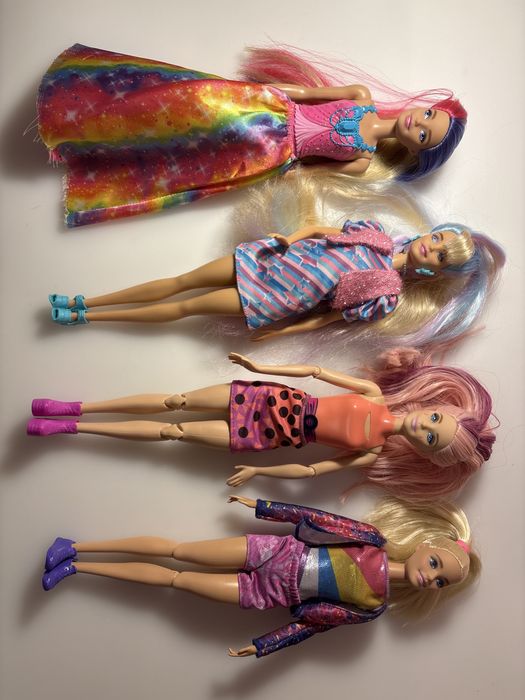 Lalki Barbie 4szt.