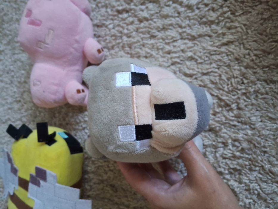 Мягкие игрушки Minecraft, майнкрафт