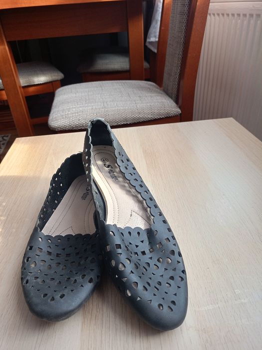 Baleriny ażurkowe 41