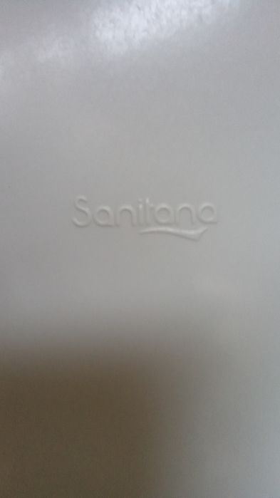 Tampa de sanita branca