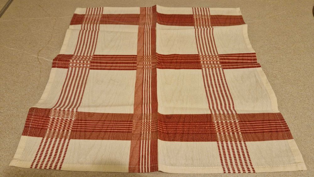 Toalha para tabuleiro 44cm x 44cm