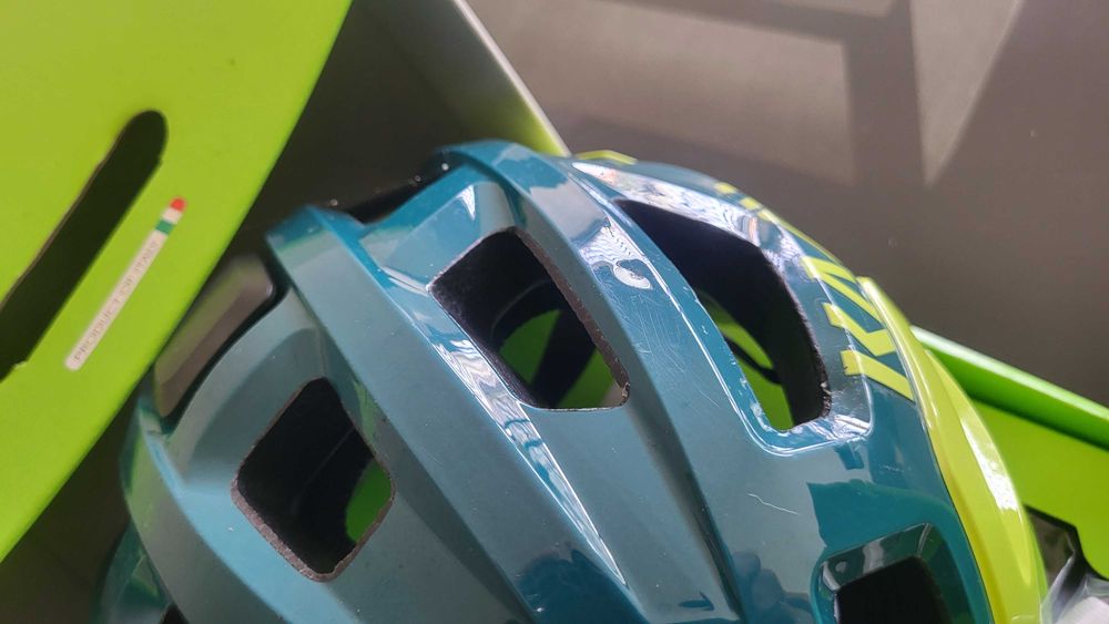 Capacete Kask Rex  -pine green / lime - Tam L