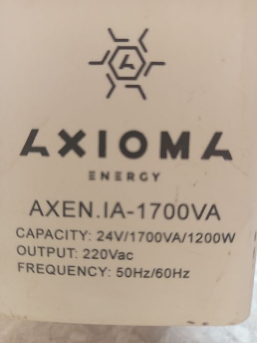 Істочник безперебійного живлення AXIOMA AXEN.IA-1700 VA 24В + контроле