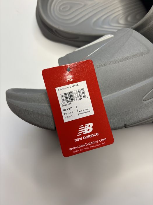 Оригінал! New balance slippers / тапки нью беленс