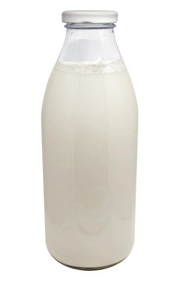 Świeże mleko krowie