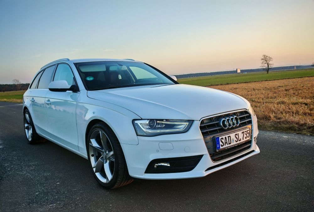 A4 B8 LiFT 2.0Tdi, Bi-xenon, Biała Perła