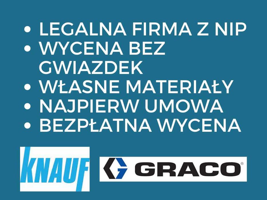 Łazienki Gładzie Wolny termin na LIPIEC / SIERPIEŃ