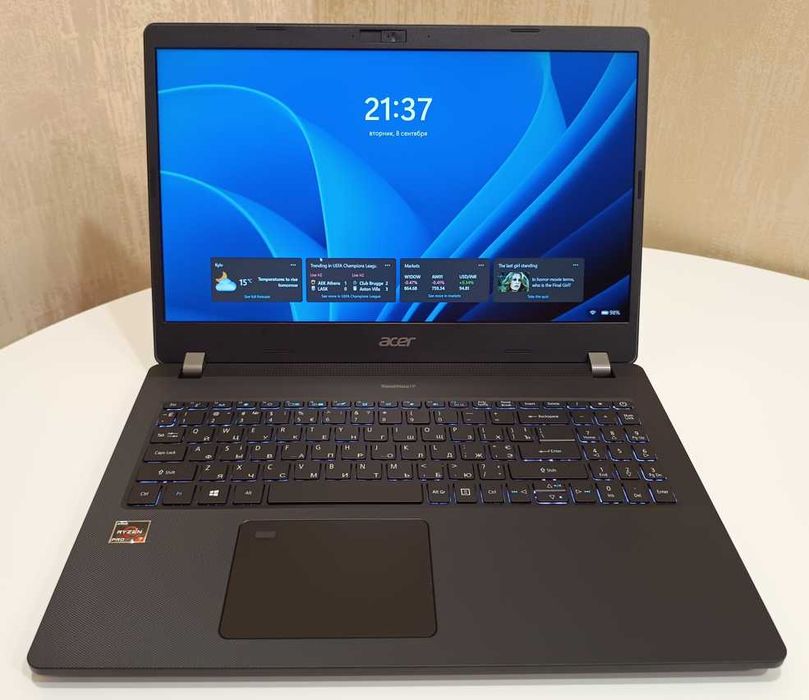 Acer 15.6" IPS Ryzen 7 PRO 5850U, 16Gb DDR4, 1 Tb SSD, Type-C Win 11 лиц. like NEW