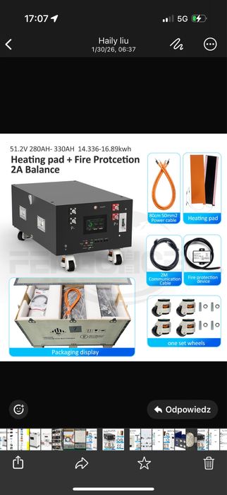 Magazyn energii 16kwh niskonapięciowy