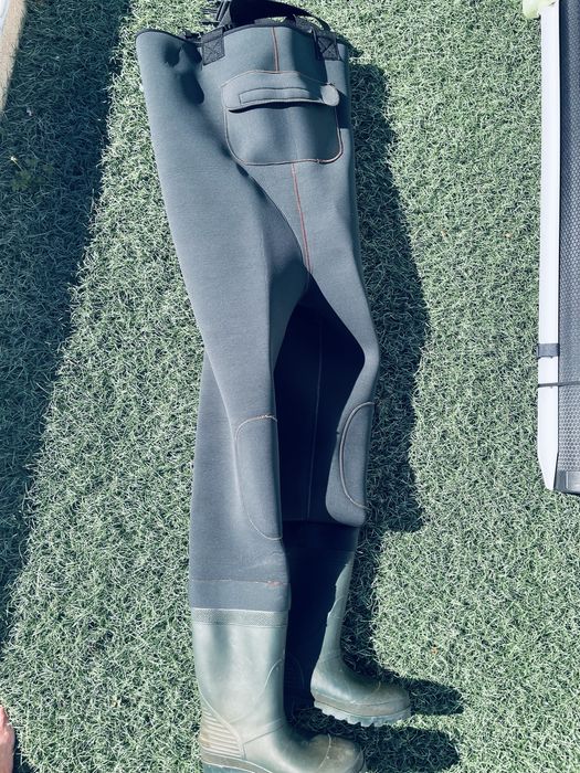 Waders Vadeadores Fato Pesca, Spinning, Embarcada e Surfcasting em Neoprene 4mm