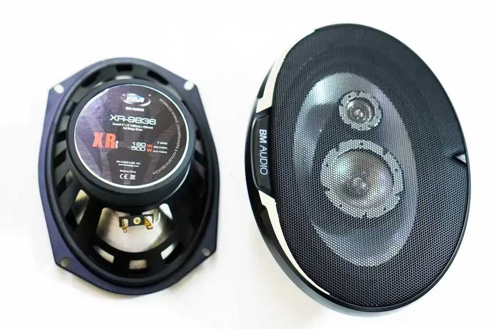 Автомобільні динаміки  BOSCHMANN XR-9836, 15Х23 СМ, 500 ВТ Овали