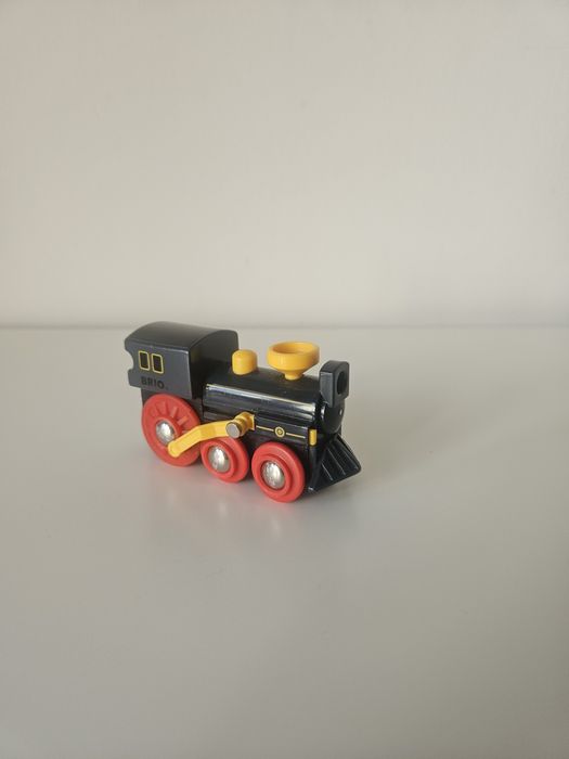 Drewniana lokomotywa BRIO 33617 Zabytkowy Parowóz do kolejki