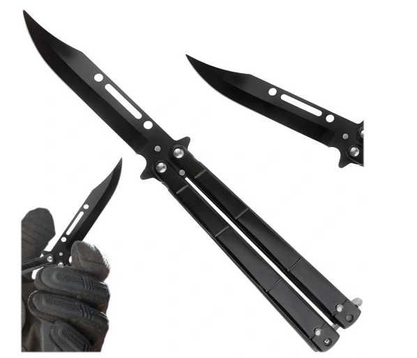 Balisong Butterfly Ostry Nóż Motylkowy CS GO Kosa Skin CS2 465F