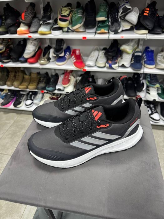 ОРИГІНАЛ 100% Кросівки Adidas Runfalcon 5 Tr Running Grey (JI4084) 47