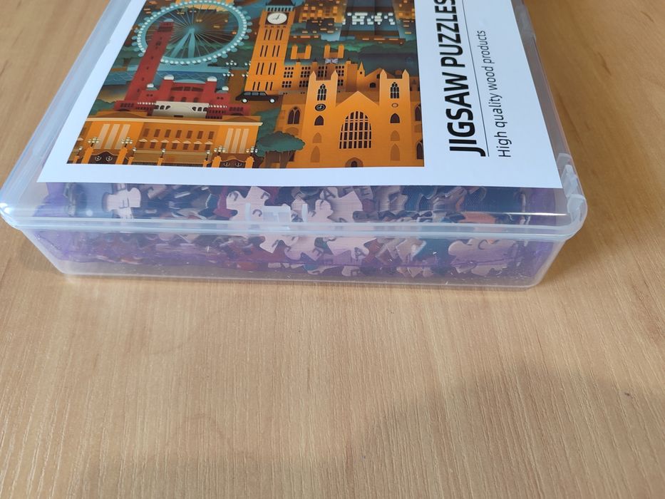 Puzzle drewniane 1000 elementów London
