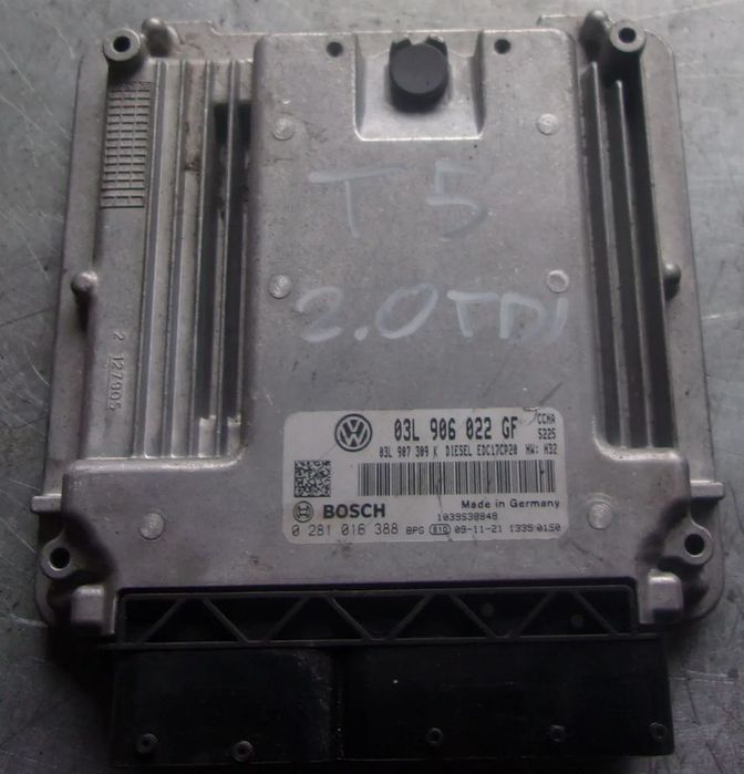 sterownik komputer vw t5 2.0 tdi 03l906022gf