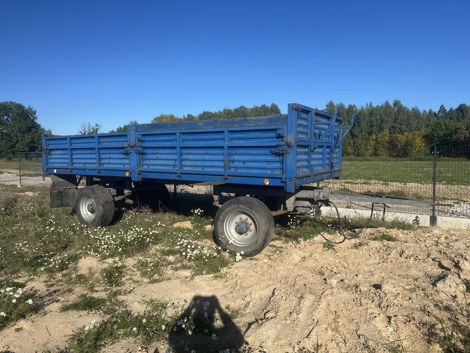 Przyczepa d83 10 ton zarejestrowana transport