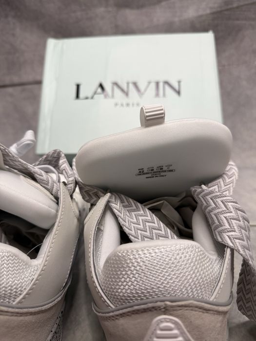Кроссовки Lanvin Curb White Grey , Ланвин , 43 , 44: 3 400 грн