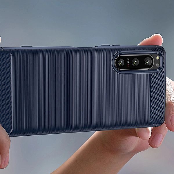 Thunder Case etui Xiaomi Poco F4/5G silikonowy pancerny pokrowiec nieb