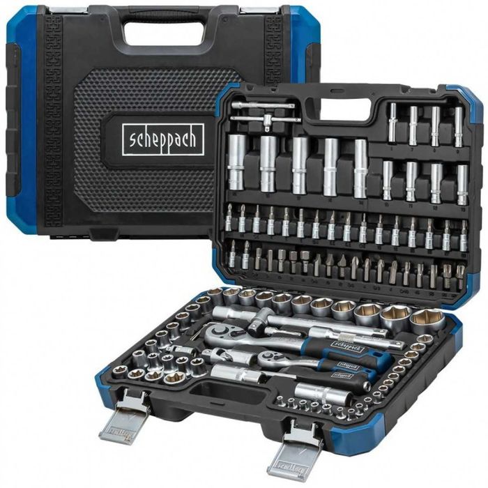 Набор инструментов 108 предметов 1/2, 1/4 SCHEPPACH (SCH-41082-5)