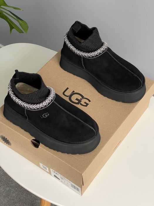 Buty UGG tasman platform sock black