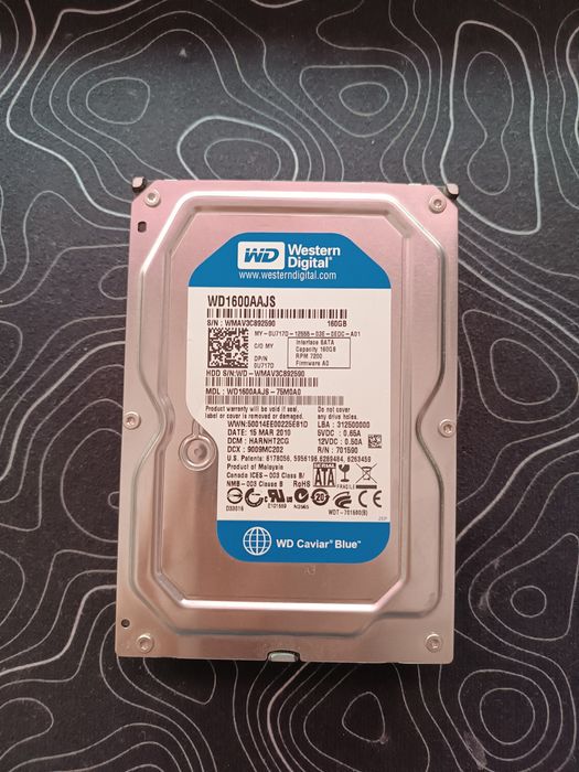 hdd western digital 160gb