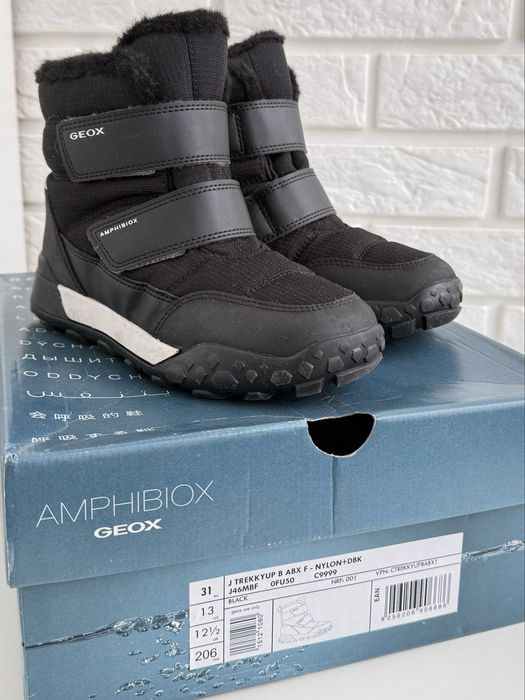 Зимові черевики Geox на хлопчика, розмір 31