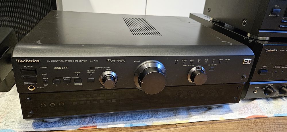 amplituner Technics SA-AX6 z pilotem prologic
