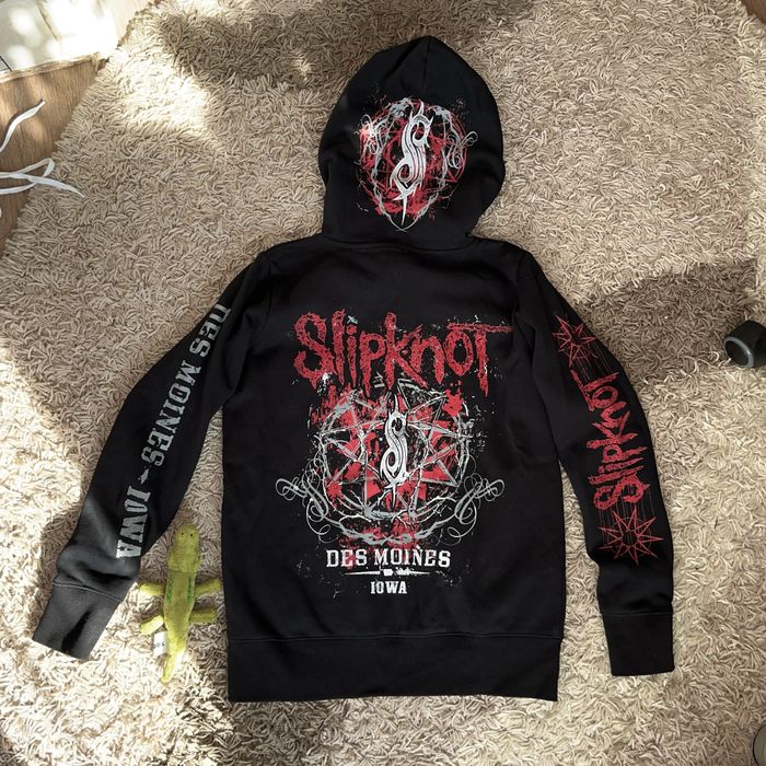 ЗНИЖКА! Зіп-худі Slipknot Black Red Band Zip-Hoodie Sk8
