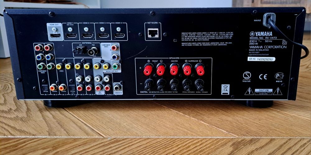 Amplituner AV Yamaha RX-V473 | HDMI | CinemaDSP 3D | pilot + antena |