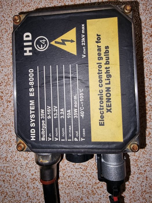 Electronic Control Gear HID Xenon Ballast Light Bulbs
