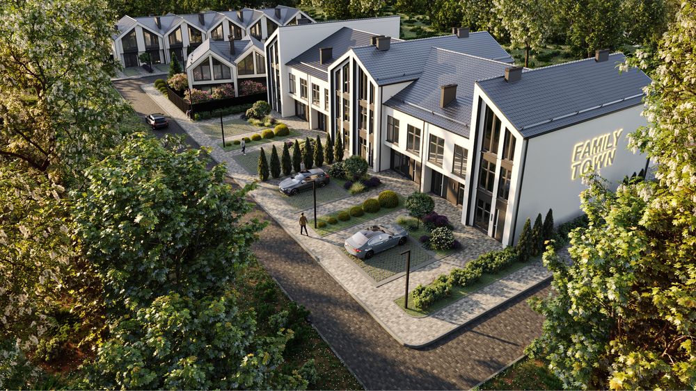 Квадрохаус 74 м2 за ВИГІДНОЮ ЦІНОЮ - Family Town