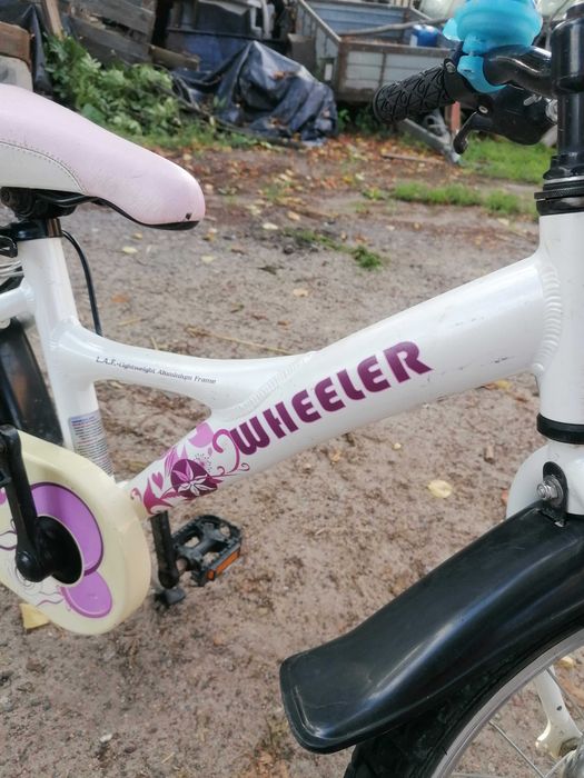 Rowerek Wheeler Junior 160 dziewczęcy