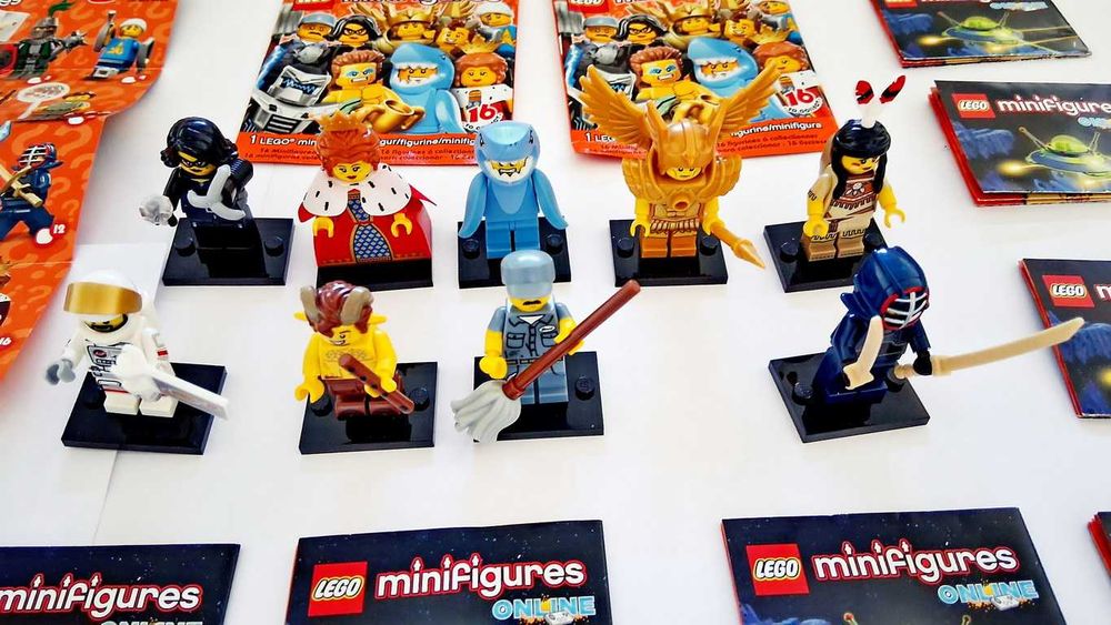 LEGO 71011 Series 15 Collectible Minifigures – 9 New Assembled Sets