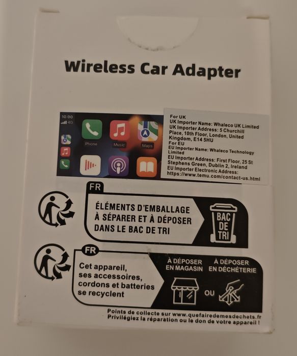 Car play, Android Auto, wi-fi