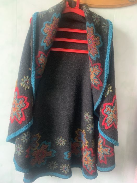 Кардиган, без рукавів, теплий