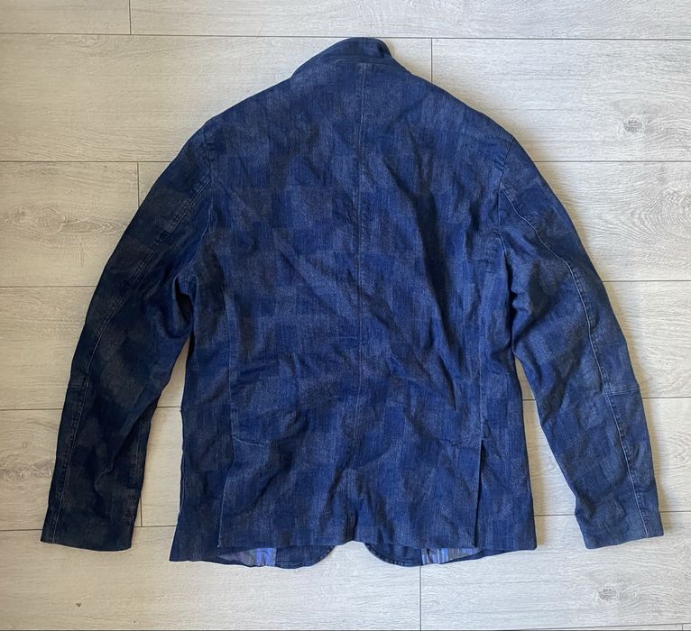 desigual marynarka jeansowa męska xl patchwork kroj męska kurtka casual 2023