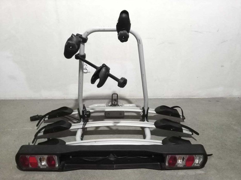 Bagażnik rowerowy na hak platforma Amos 3 rowery odchylany