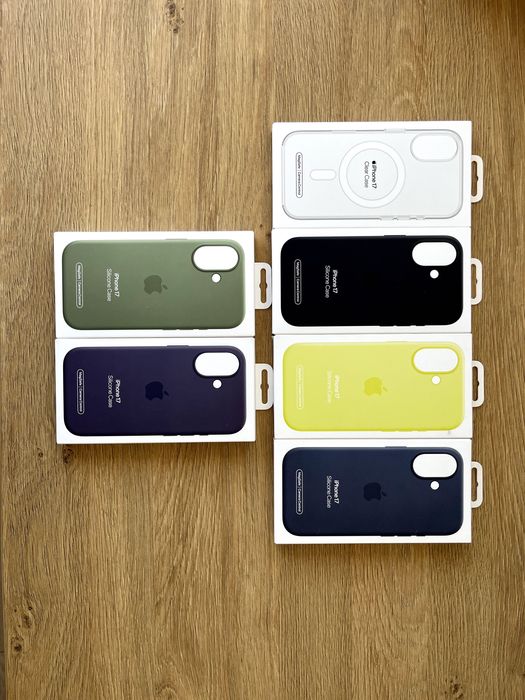 NEW Оригінал Чохол Apple iPhone 17 Silicone Case with MagSafe айфон