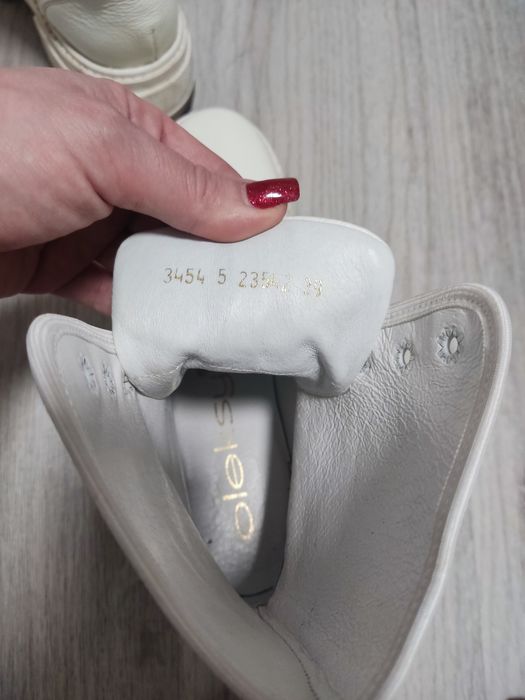 Skórzane damskie buty Oleksy
