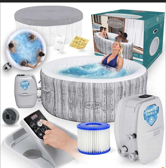 Jacuzzi ogrodowe nowe bestway 180 cm czteroosobowe