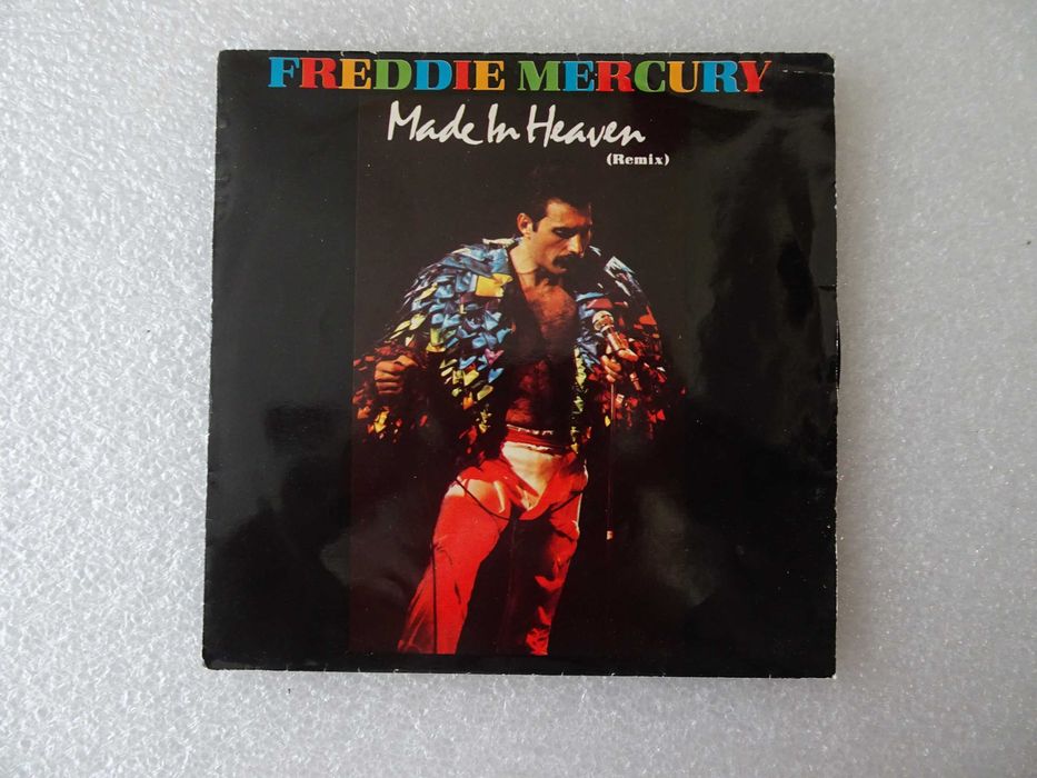 Disco vinil single - Freddie Mercury - Made in Heaven (Remix)