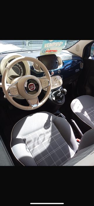 Fiat 500 lounge espetacular