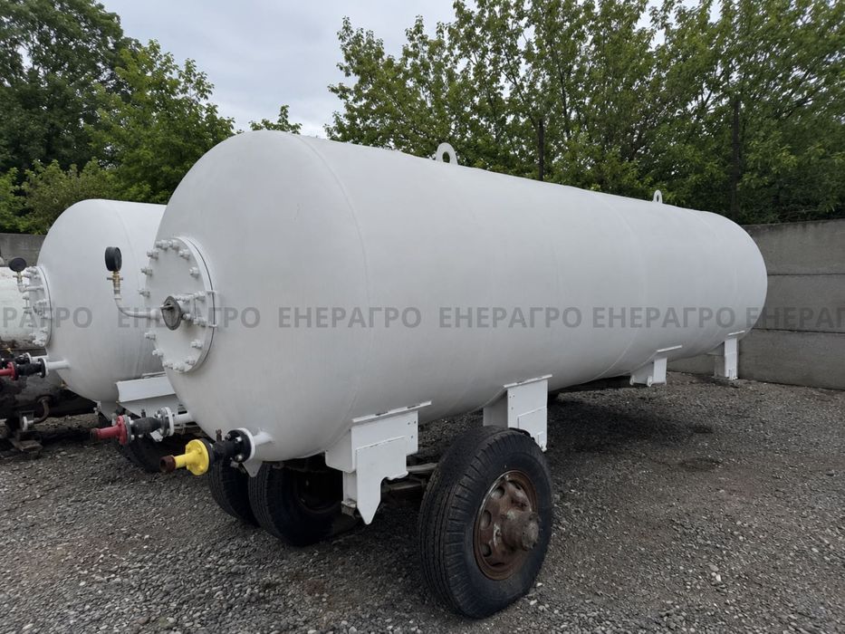 Резервуар LPG для автономного опалення і газопостачання