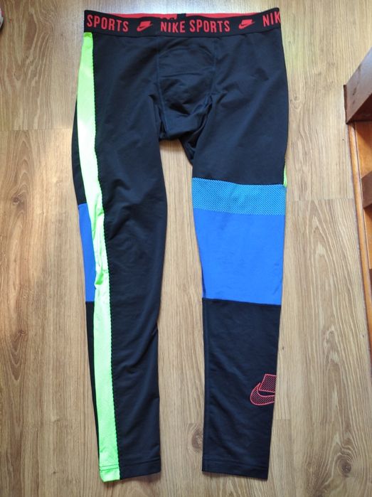 мужские спортивные тайтсы лосины леггинсы велосипедки nike pro combat