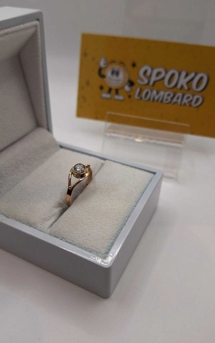 Złoty pierścionek 2,27g - SPOKO LOMBARD BEŁCHATÓW - skup złota
