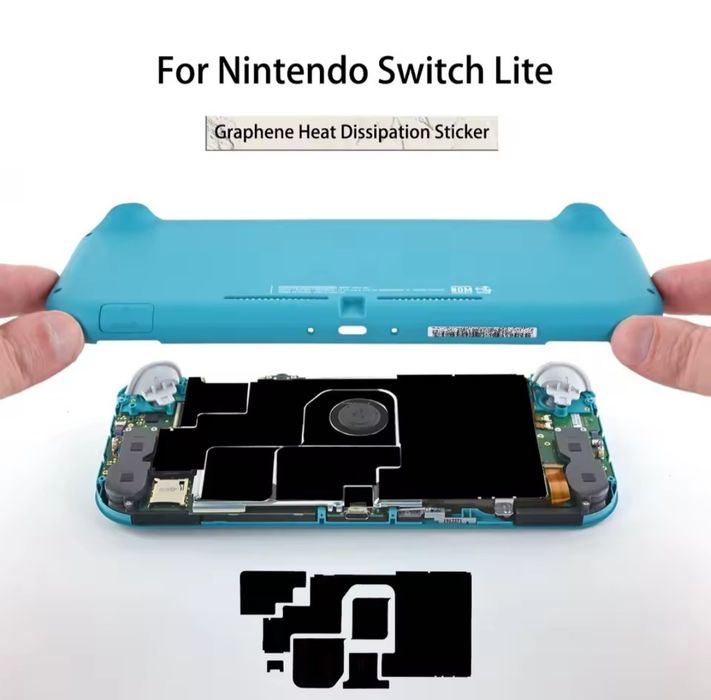 Наклейки охолодження Nintendo switch lite
