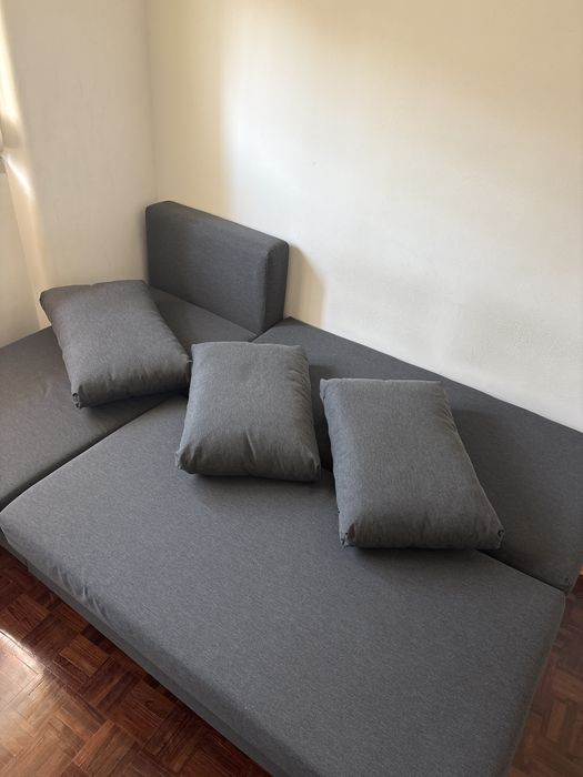 Sofa cama ikea alvdalen chaise longue