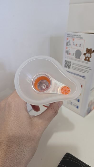 AeroChamber Plus Flow-Vu (Máscara Pequena 0-18M)